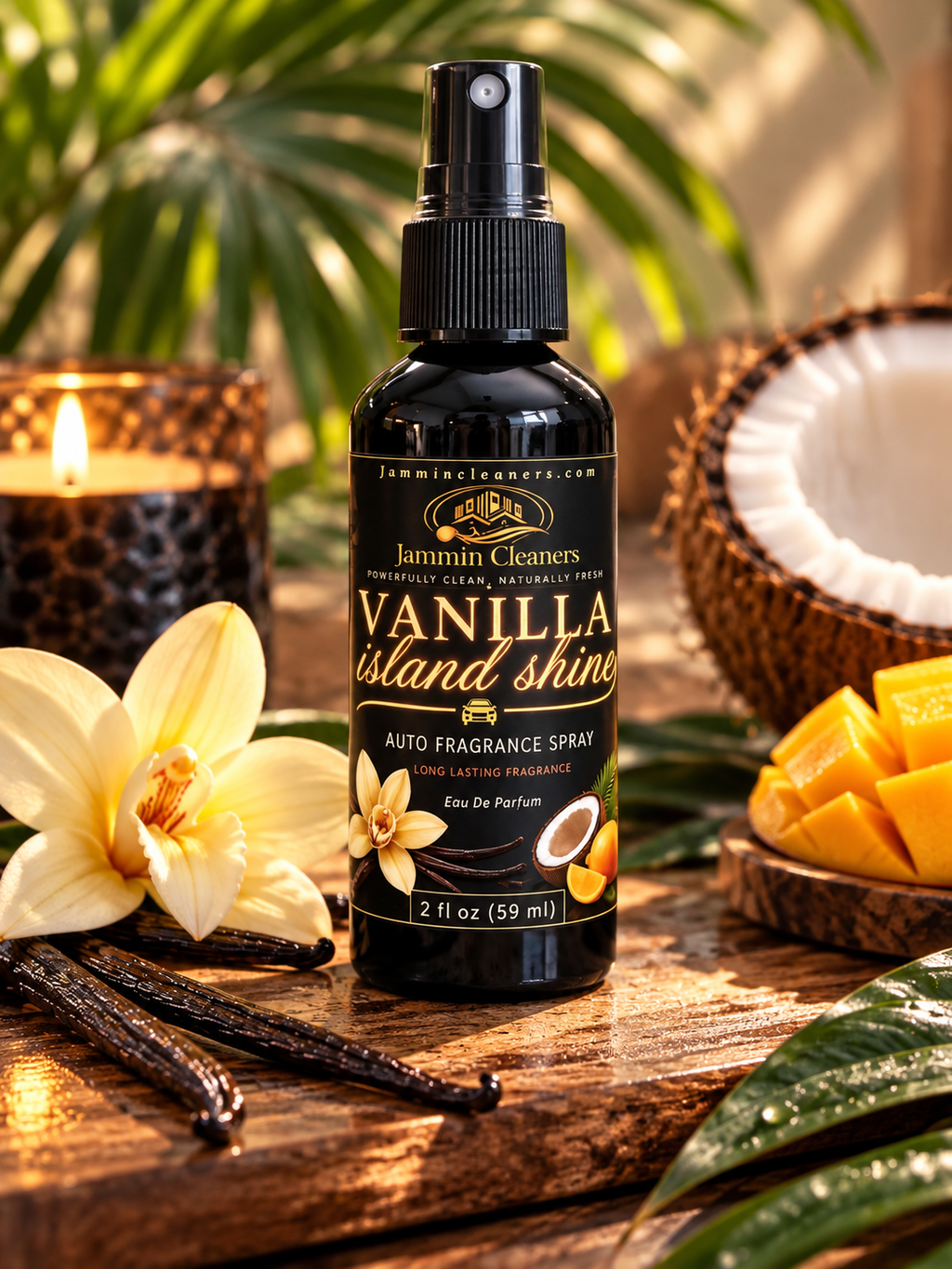 Vanilla Island Shine™ Premium Auto Freshener