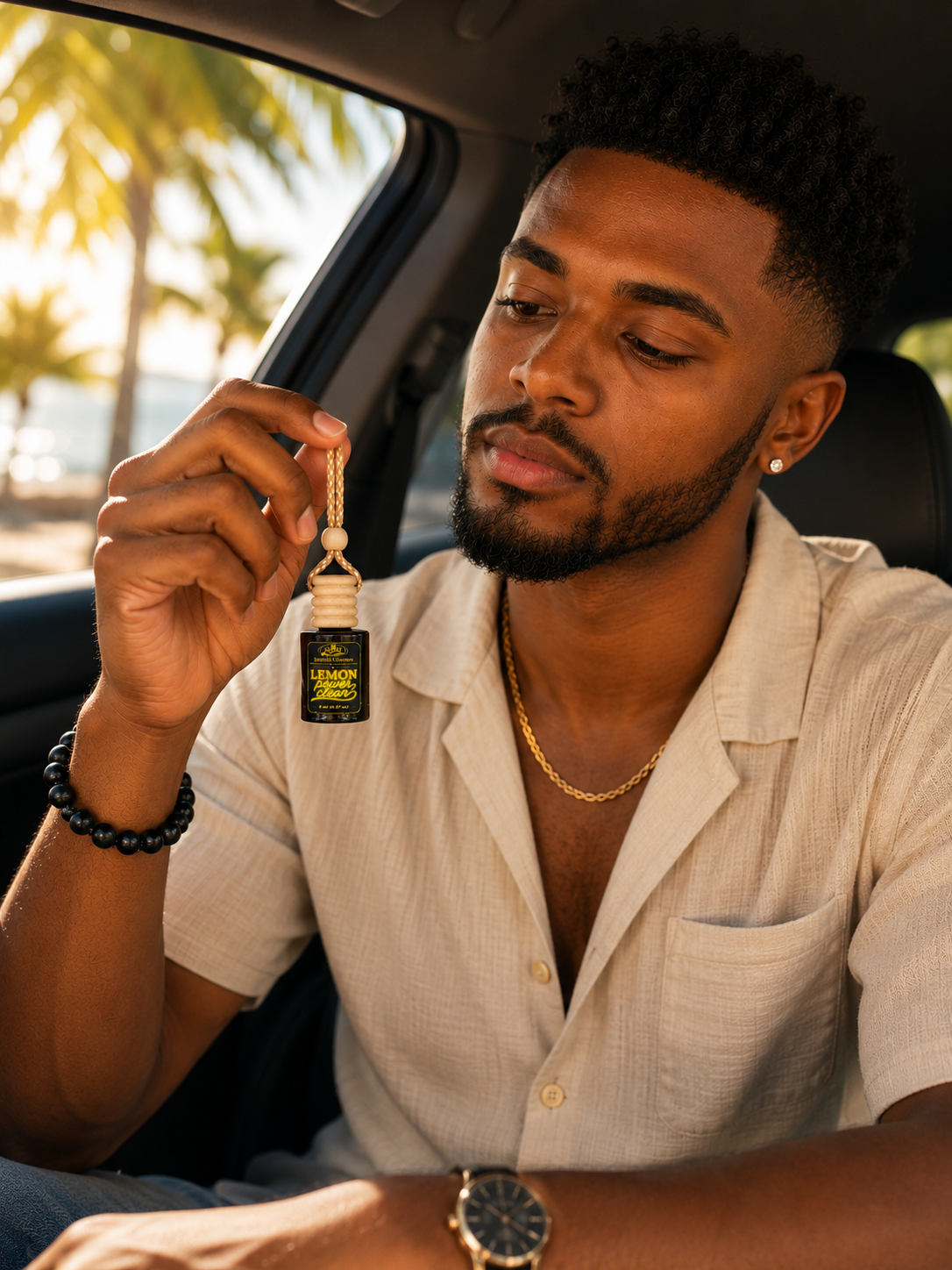 Lemon Power Clean™ Hanging Car Diffuser | 8 ml