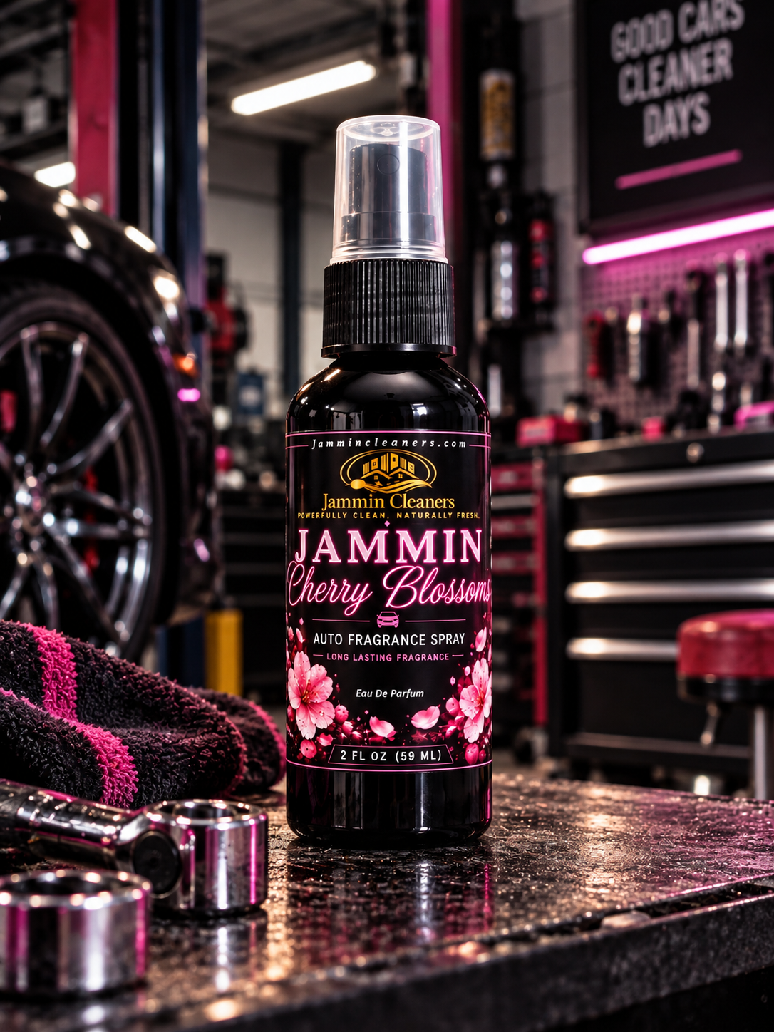 Jammin Cherry Blossoms™ Premium Auto Freshener