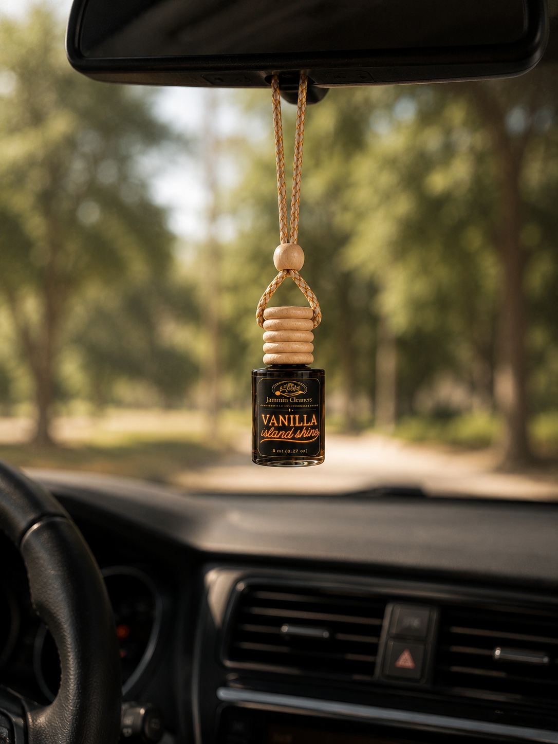 Vanilla Island Shine™ Hanging Car Diffuser | 8 ml