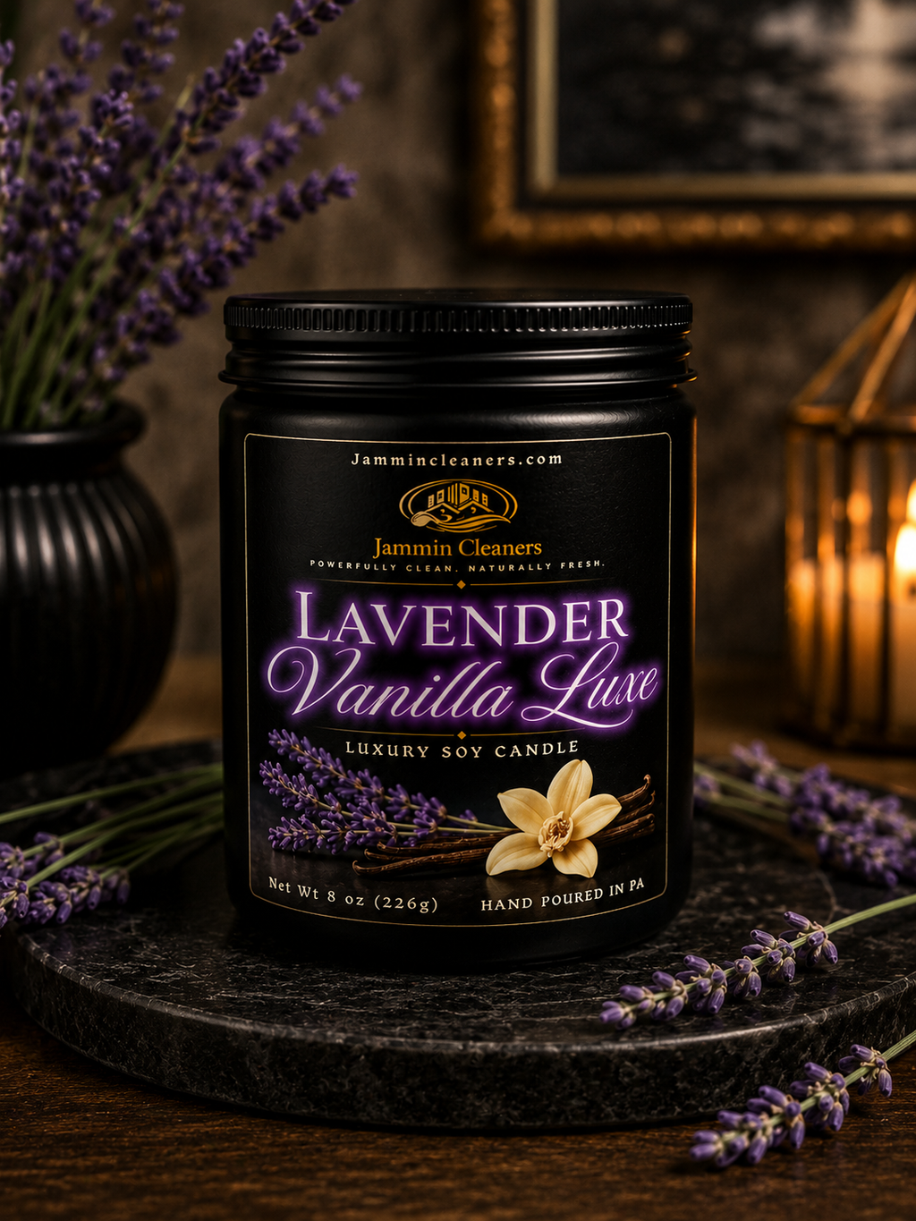 Lavender Vanilla Luxe™ 8 oz Luxury Candle