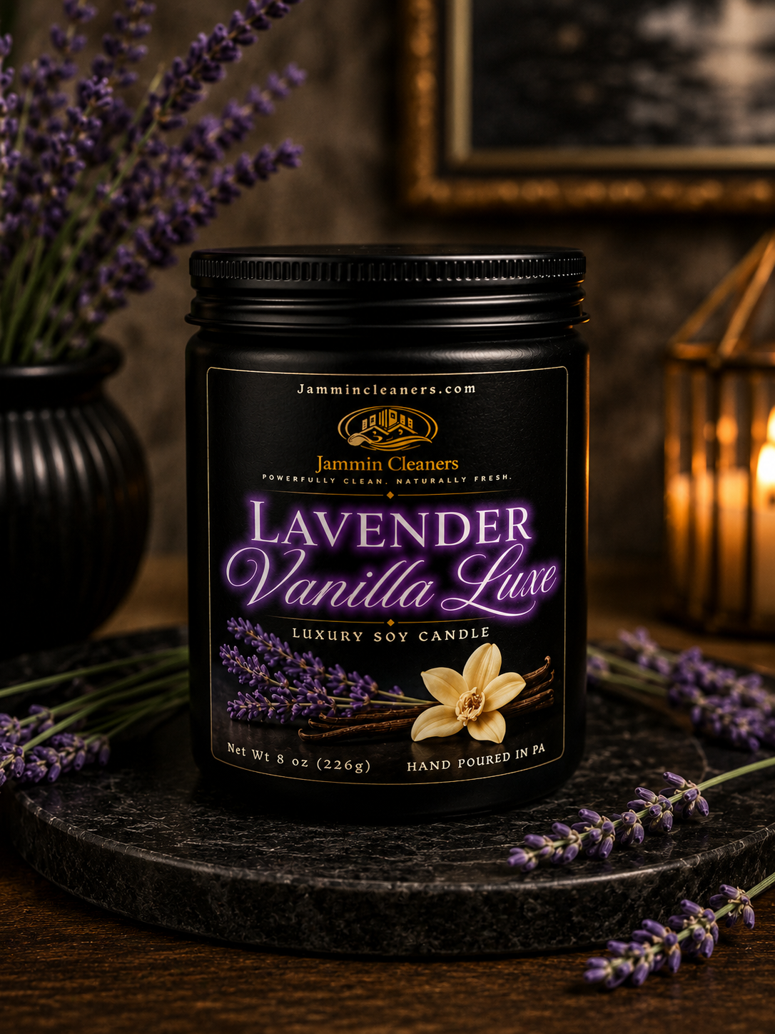 Lavender Vanilla Luxe™ 8 oz Luxury Candle