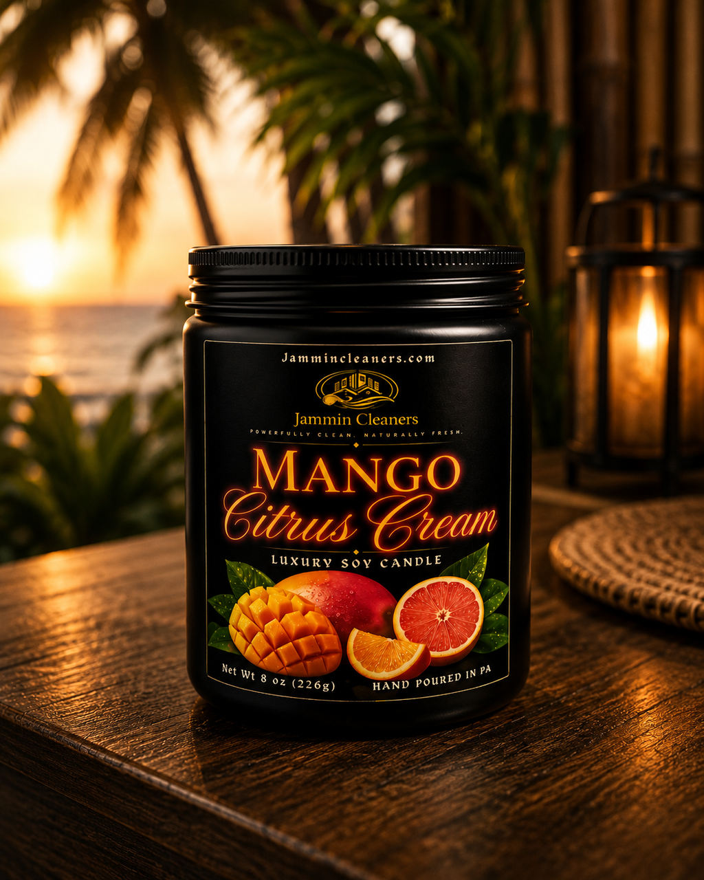 Mango Citrus Cream™ 8 oz Luxury Candle