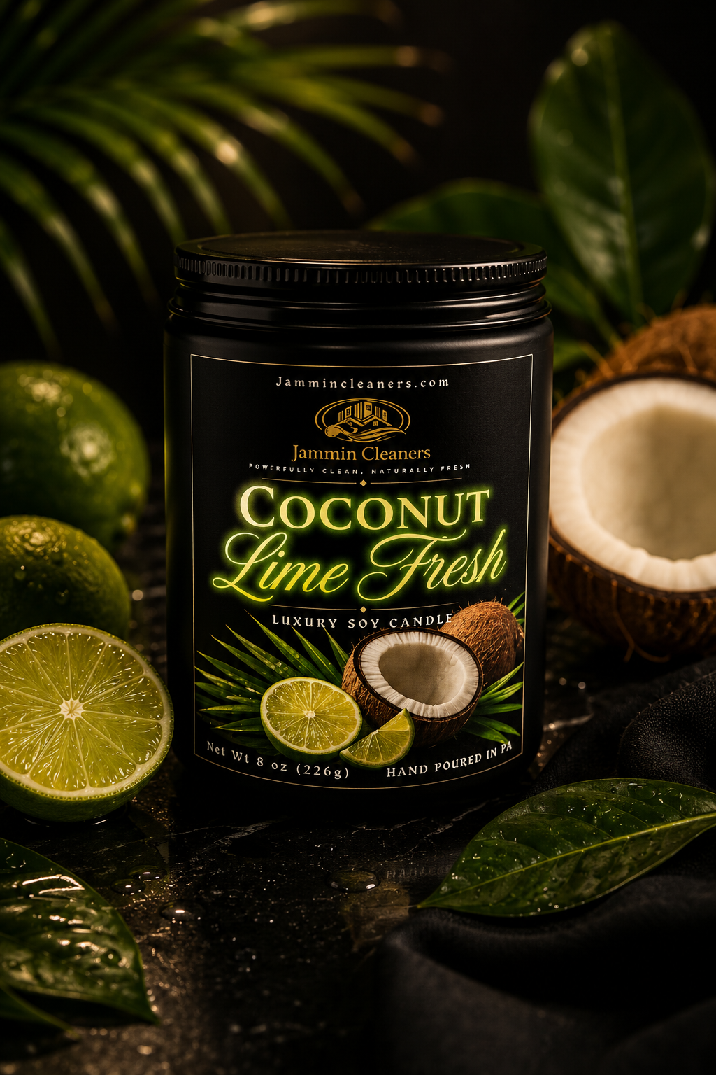 Coconut Lime Fresh™ 8 oz Luxury Candle