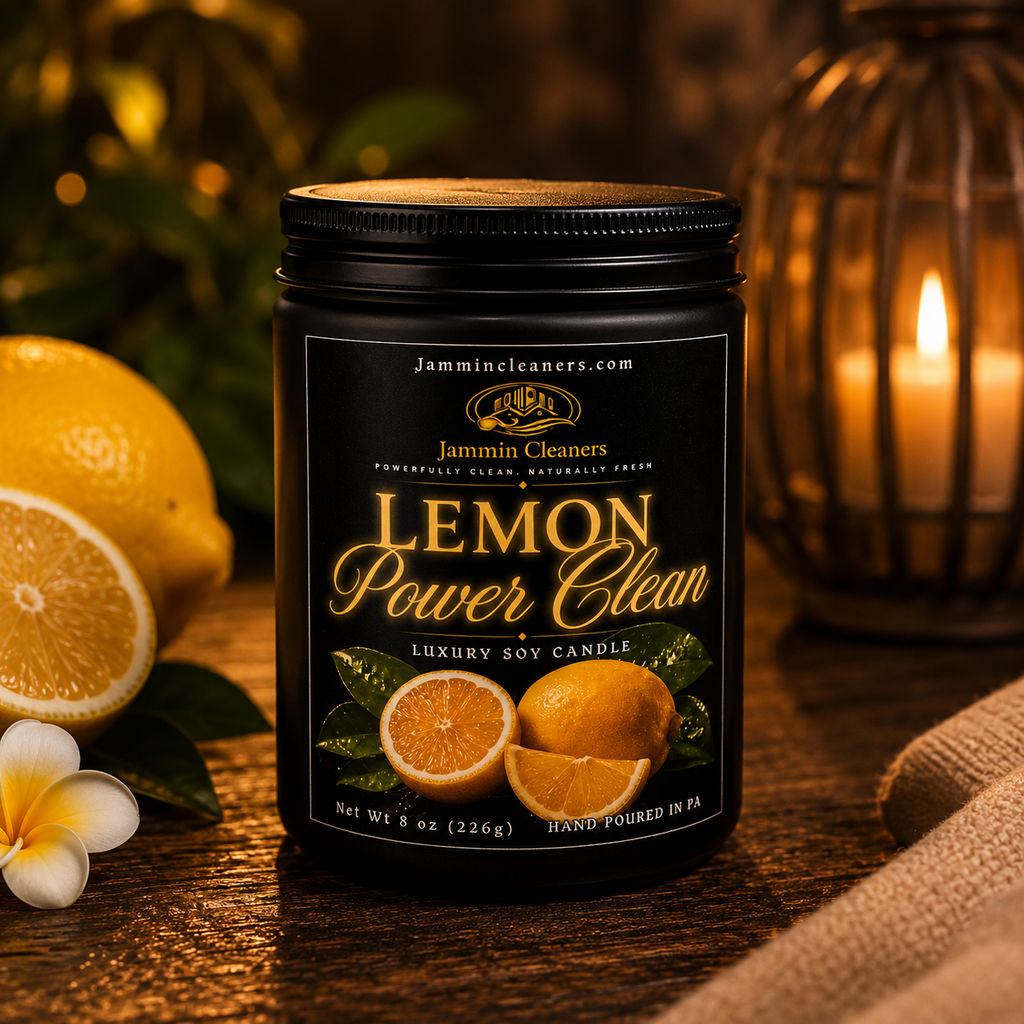 Lemon Power Clean™ 8 oz Luxury Candle