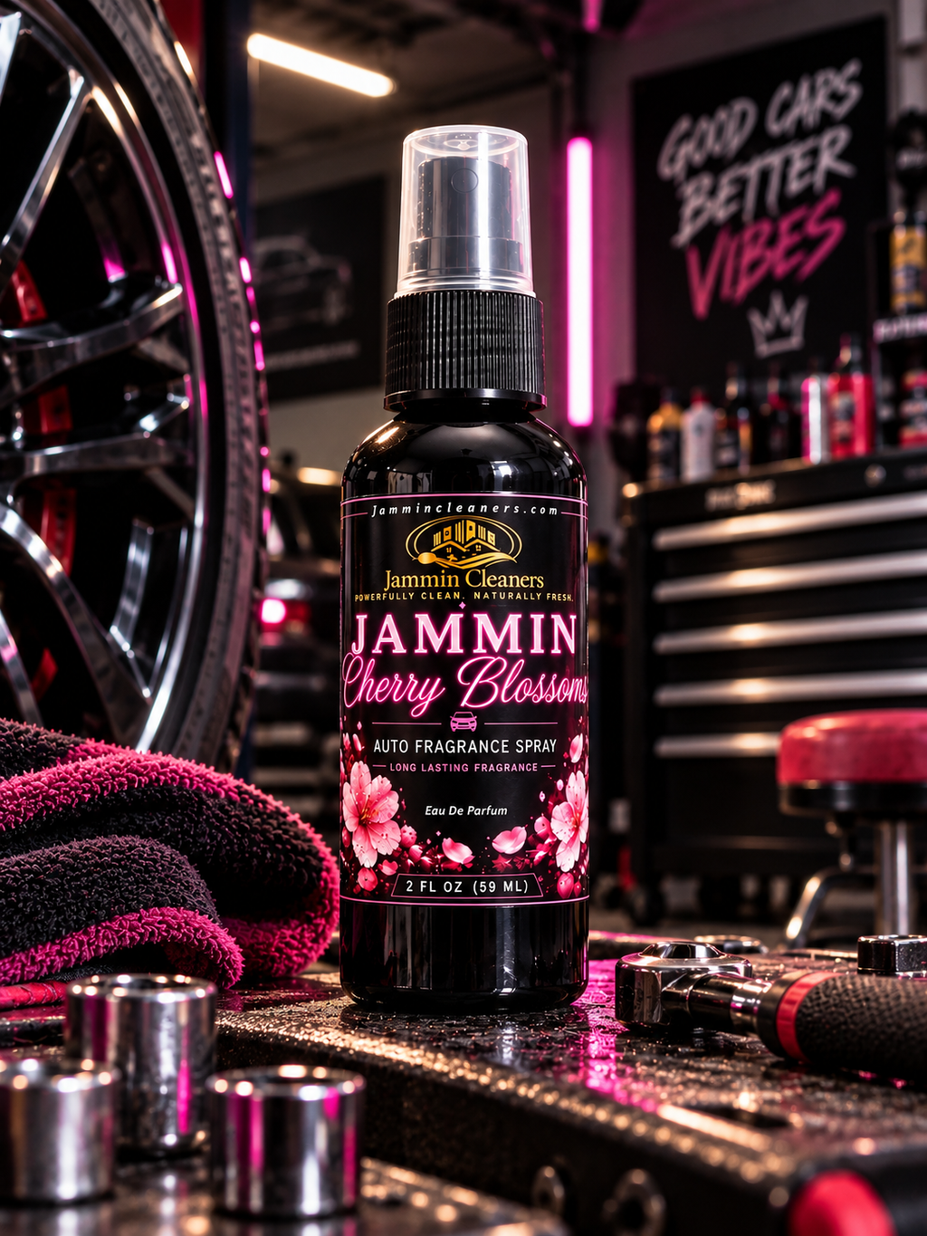 Jammin Cherry Blossoms™ Premium Auto Freshener