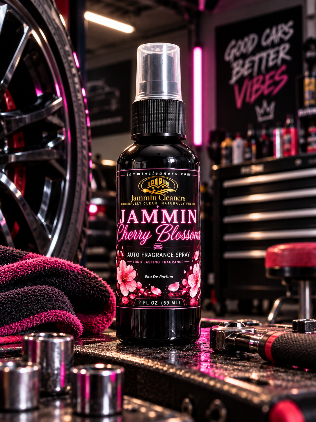Jammin Cherry Blossoms™ Premium Auto Freshener