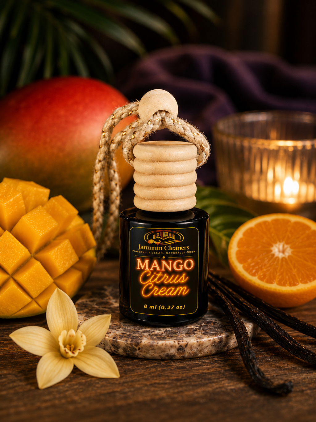 Mango Citrus Cream™ Hanging Car Diffuser | 8 ml