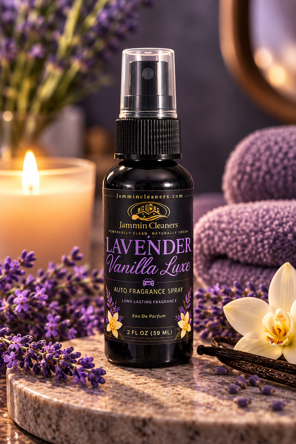 Lavender Vanilla Luxe™ Premium Auto Freshener