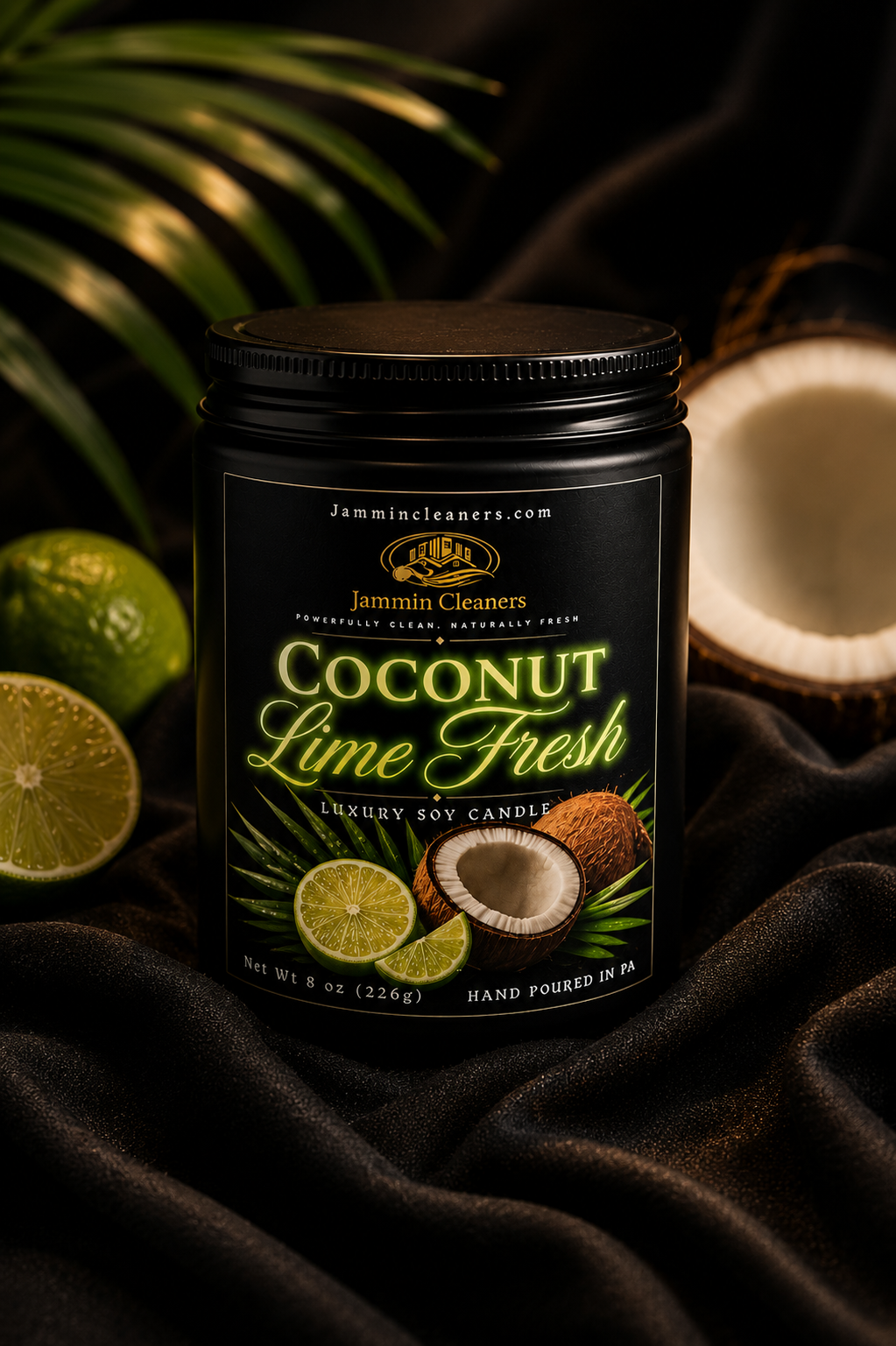 Coconut Lime Fresh™ 8 oz Luxury Candle