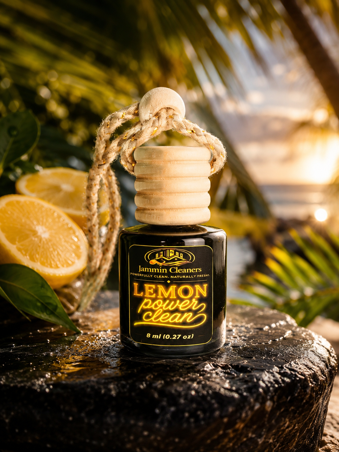 Lemon Power Clean™ Hanging Car Diffuser | 8 ml