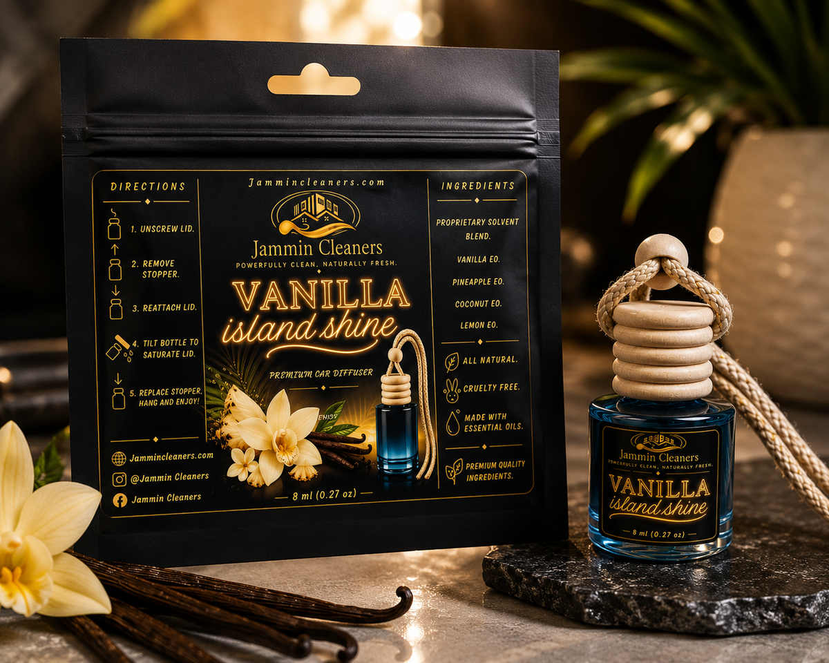 Vanilla Island Shine™ Hanging Car Diffuser | 8 ml