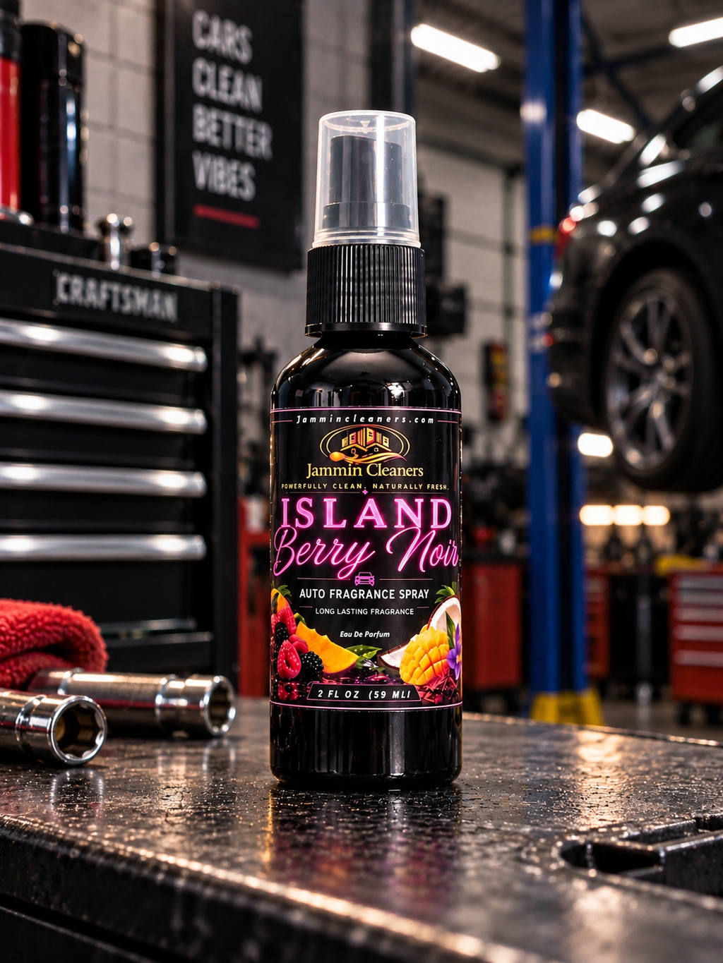 Island Berry Noir™ Premium Auto Freshener
