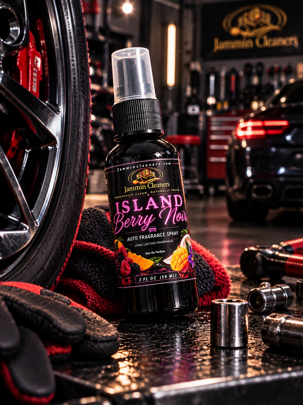Island Berry Noir™ Premium Auto Freshener