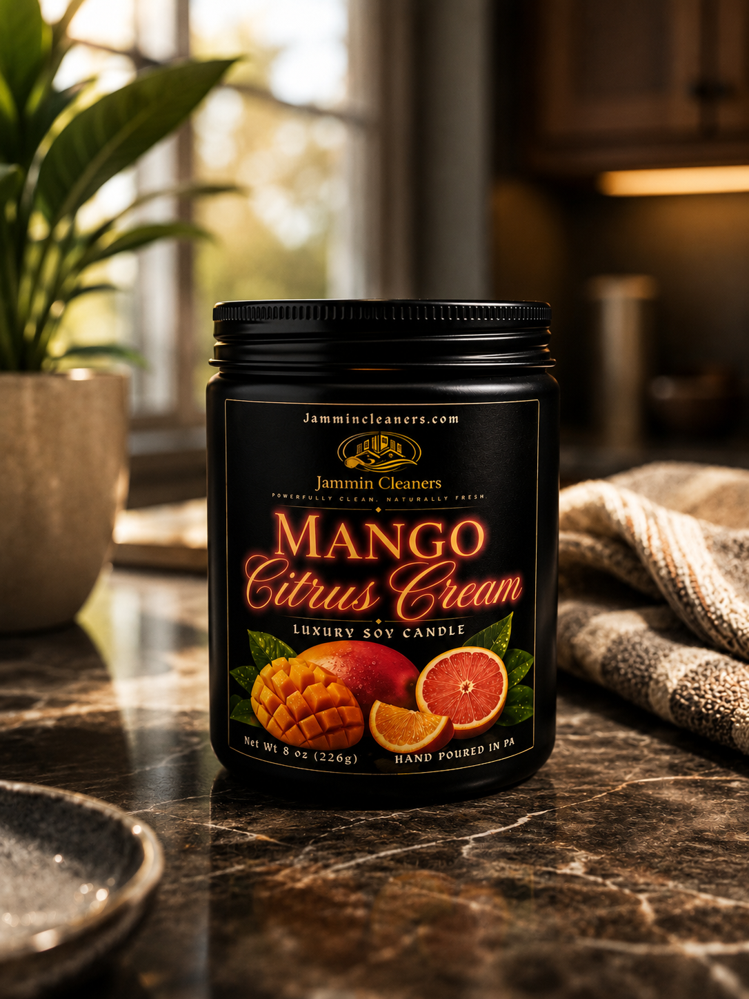 Mango Citrus Cream™ 8 oz Luxury Candle