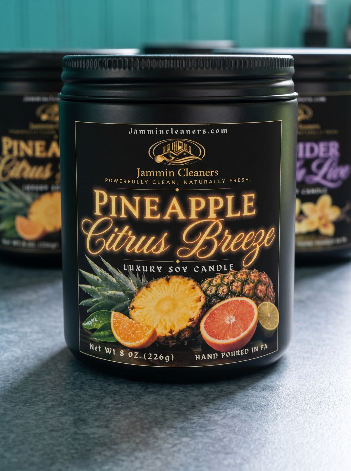Pineapple Citrus Breeze™ 8 oz Luxury Candle