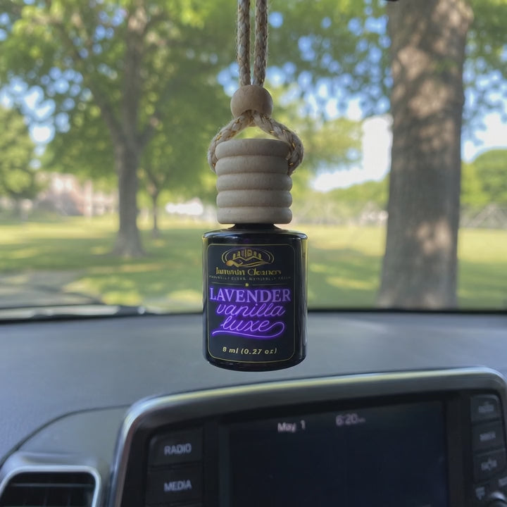 Lavender Vanilla Luxe™ Hanging Car Diffuser | 8 ml